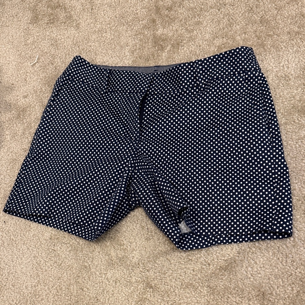 Nautica Navy Polka Dot Women's Shorts